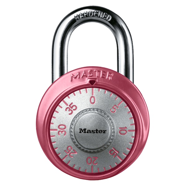 Master Lock Master Lock 2 in. H X 1-7/8 in. W Steel 3-Dial Combination Combination Padlock 1530DPNK - main